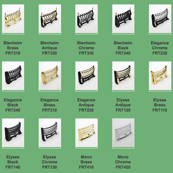 Ekofires 2050 Tapered Gas Fire Tray Flames.co.uk